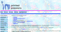 Desktop Screenshot of imprintedimpressions.co.za